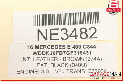 08-17 Mercedes W212 E400 Rear Right or Left Side Suspension Upper Control Arm