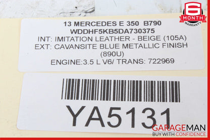 Mercedes-Benz PN: A2128300154, A2126800571, A2126800093, A2128204004