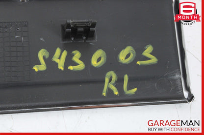 00-06 Mercedes W220 S430 S55 AMG Rear Left Side Door Step Sill Scuff Plate OEM