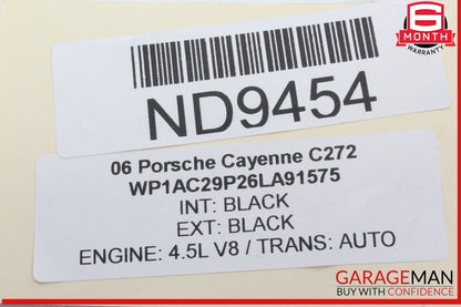 03-10 Porsche Cayenne 955 957 Front Right Dash AC A/C Air Vent Trim Grille OEM