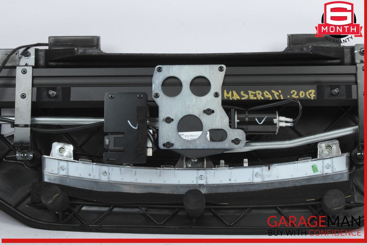 14-17 Maserati Ghibli Rear Parcel Shelf Trim Under Window Panel w/ Light OEM