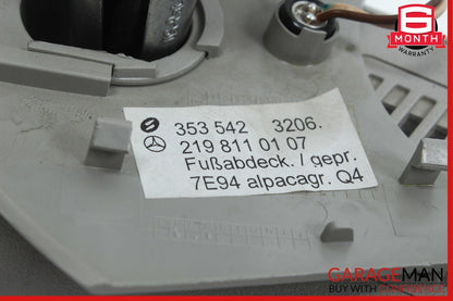 06-11 Mercedes W219 CLS550 CLS55 AMG Interior Rear View Mirror Gray OEM