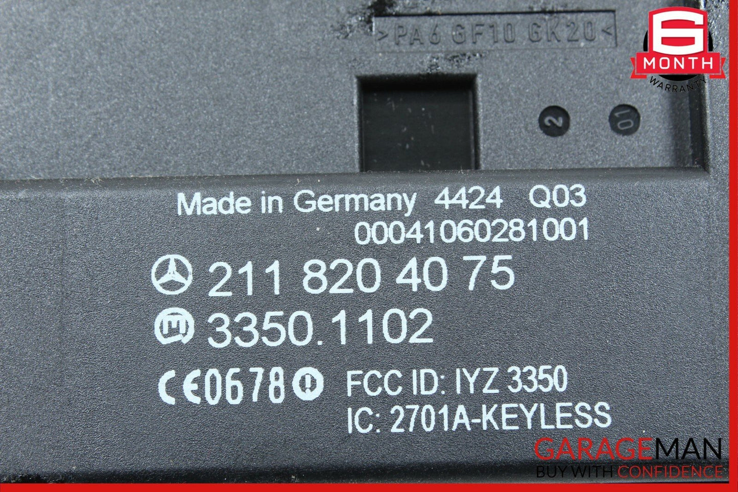 03-11 Mercedes W211 E320 CLS500 Center Ashtray Ash Tray Storage Tray Compartment