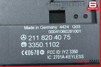 03-11 Mercedes W211 E320 CLS500 Center Ashtray Ash Tray Storage Tray Compartment