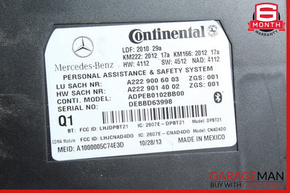 12-20 Mercedes C180 C250 E550 SL400 Communication Control Module 2229006003 OEM