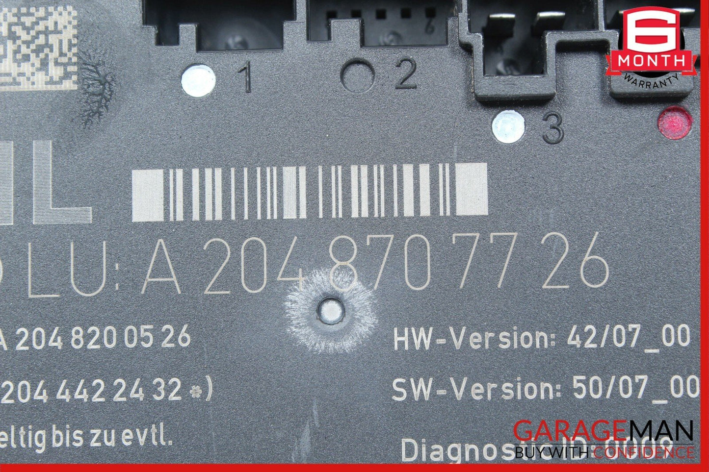 09-12 Mercedes X204 GLK350 C350 Rear Left Side Door Control Module Unit OEM