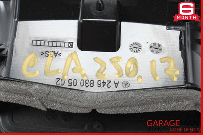 14-18 Mercedes W117 CLA250 Rear Center Console Air Vent Back Cover Ashtray OEM