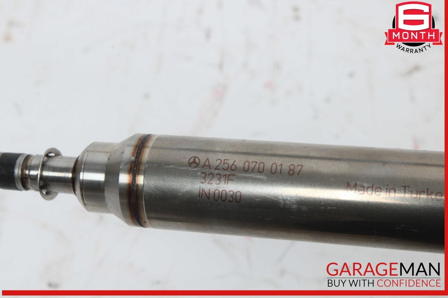 17-20 Mercedes R172 SLC43 AMG Left Side Fuel Injector Rail w/ Injectors OEM