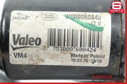17-19 Jaguar XE Front Windshield Wiper Motor Linkage w/ Motor OEM