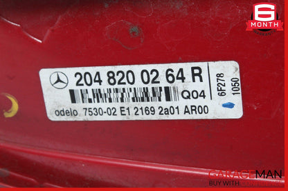 08-11 Mercedes W204 C300 C350 C63 Tail Light Lamp Right Side 2048200264 OEM