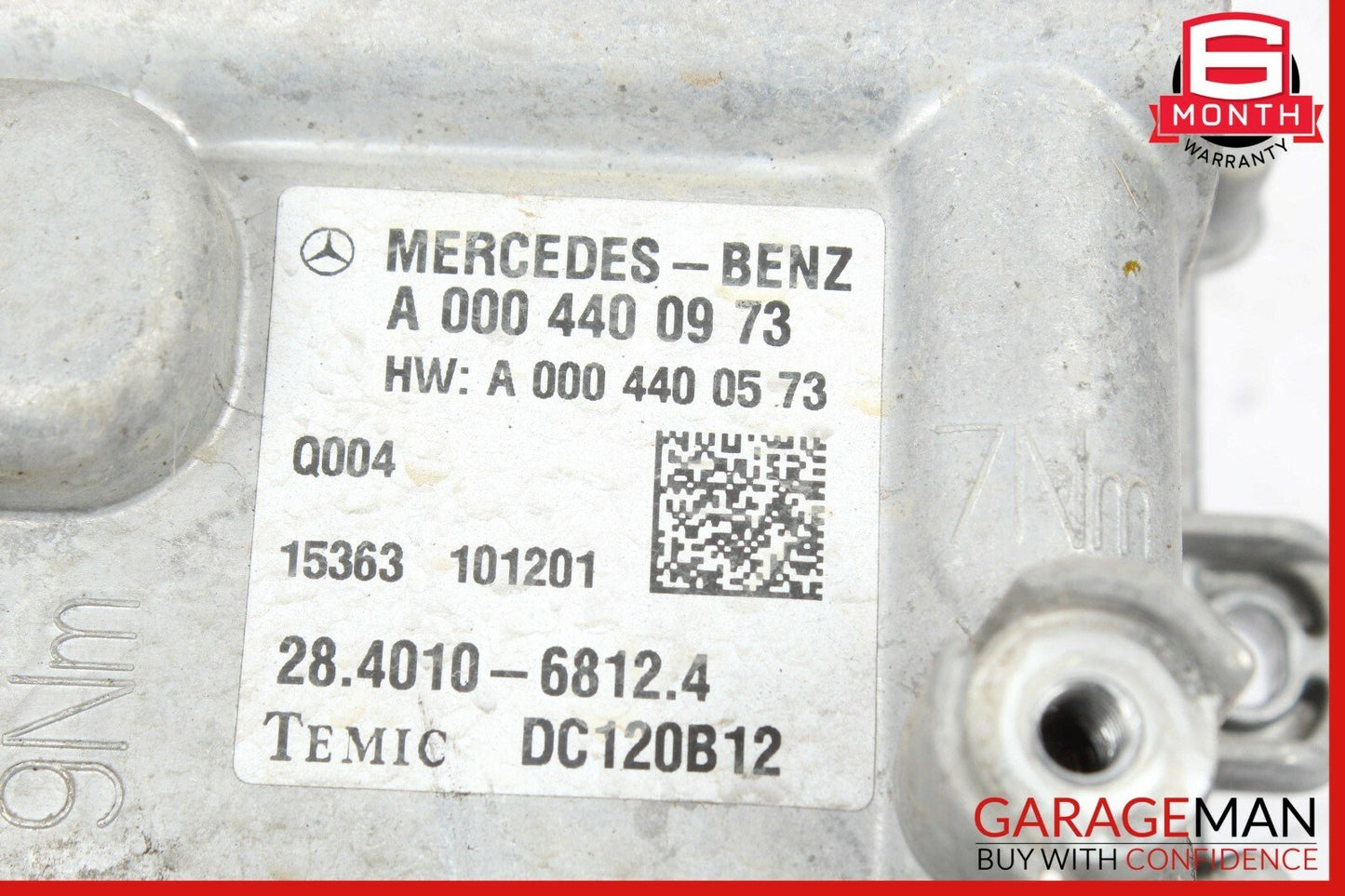 10-13 Mercedes S400 Hybrid Voltage Converter Control Module 0004400973 OEM