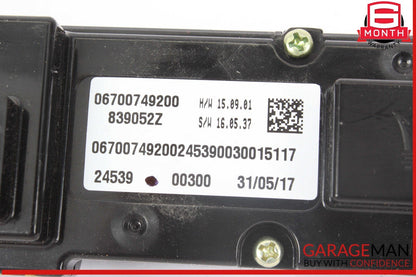 17-22 Maserati Levante M161 Ghibli M157 AC A/C Heater Climate Control Switch OEM