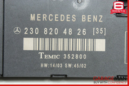 03-08 Mercedes R230 SL500 SL55 AMG Front Right Side Door Control Module OEM