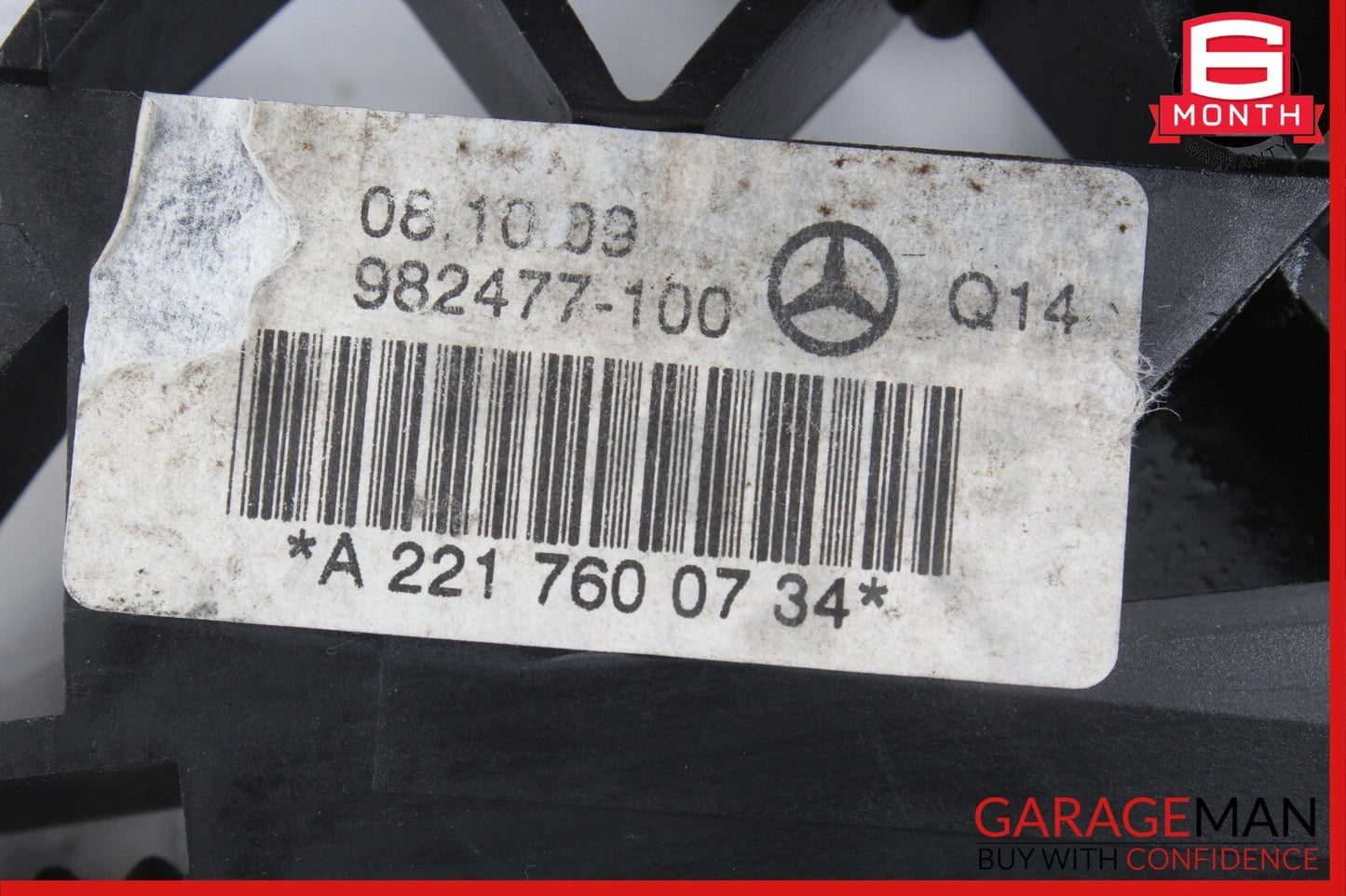 07-13 Mercedes W221 S63 AMG S400 Rear Left Side Exterior Door Handle Keyless Go