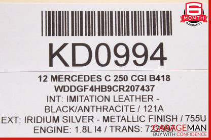 08-18 Mercedes W204 C250 C350 GLK350 Rear Right Side Door Control Module OEM