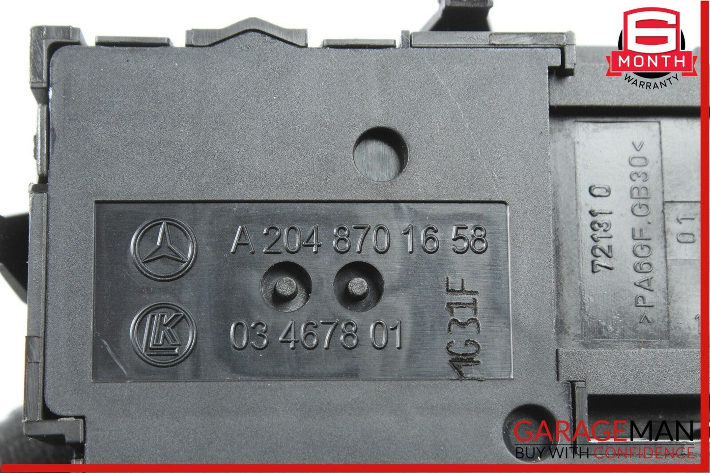 08-14 Mercedes W204 C250 Front Right Passenger Side Seat Adjust Control Switch