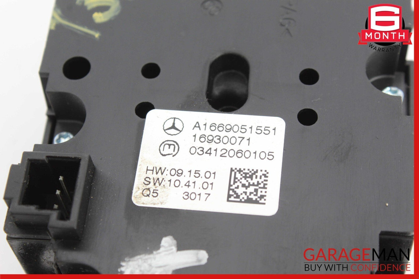 13-16 Mercedes-Benz GL450 X166 Suspension Control Switch 1669051551 Genuine