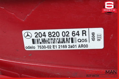 08-11 Mercedes W204 C300 C350 C63 Tail Light Lamp Right Side 2048200264 OEM