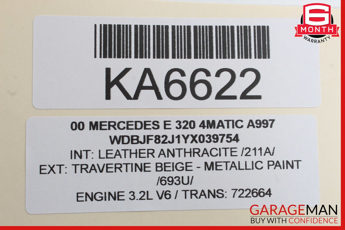 00-02 Mercedes W210 E320 E55 AMG Telephone Phone Computer Control Module OEM
