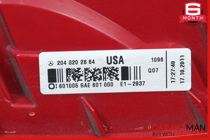 12-14 Mercedes W204 C300 4MATIC Rear Left Side Taillight Tail Light Lamp OEM