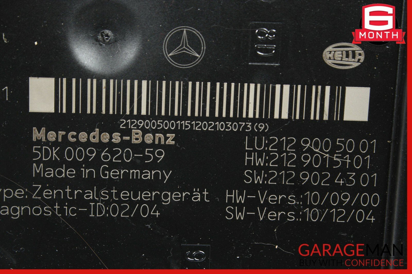 10-17 Mercedes W212 E350 E400 Rear SAM Fuse Box Module Relay Assembly OEM