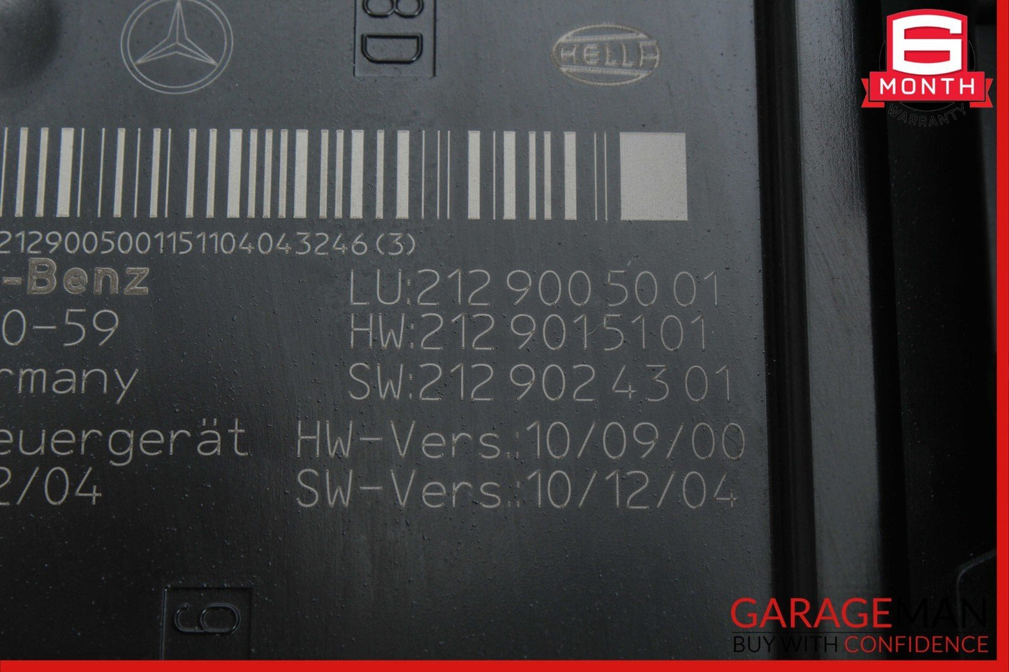 10-17 Mercedes W212 E350 E400 Rear SAM Fuse Box Module Relay Assembly OEM