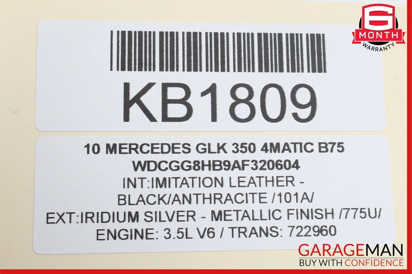 08-12 Mercedes X204 GLK350 C300 Console Command Controller Knob Multi Switch OEM