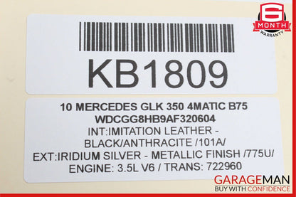 08-12 Mercedes X204 GLK350 C300 Console Command Controller Knob Multi Switch OEM