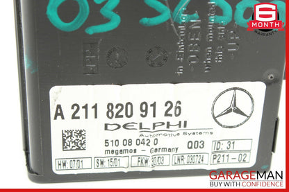 Mercedes R230 SL550 C230 CLK320 Anti Theft Alarm Module 2118209126 OEM