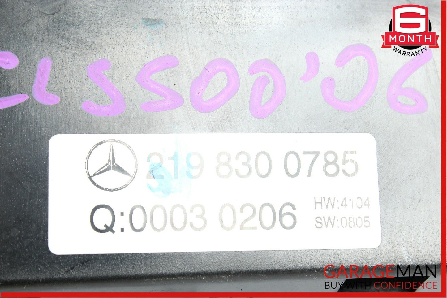 06-11 Mercedes W219 CLS500 CLS550 AC A/C Temperature Climate Control Unit OEM