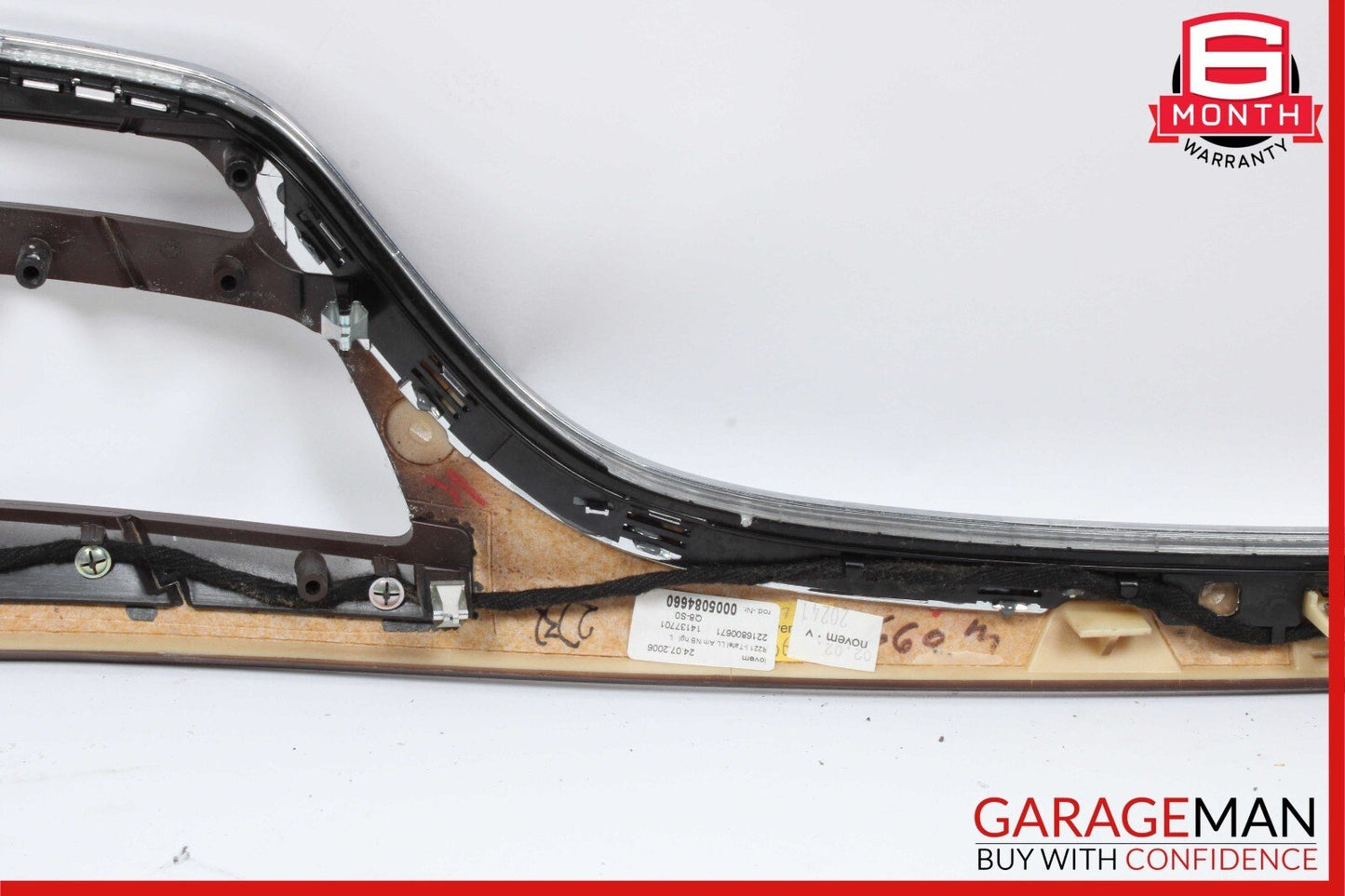 07-09 Mercedes W221 S550 S450 Dash Board Dashboard Center Bezel Trim Cover Panel