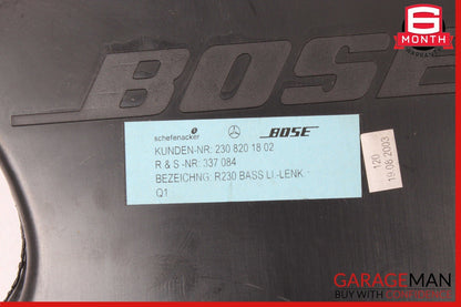 03-08 Mercedes R230 SL500 SL55 AMG BOSE Subwoofer Audio Radio Speaker OEM