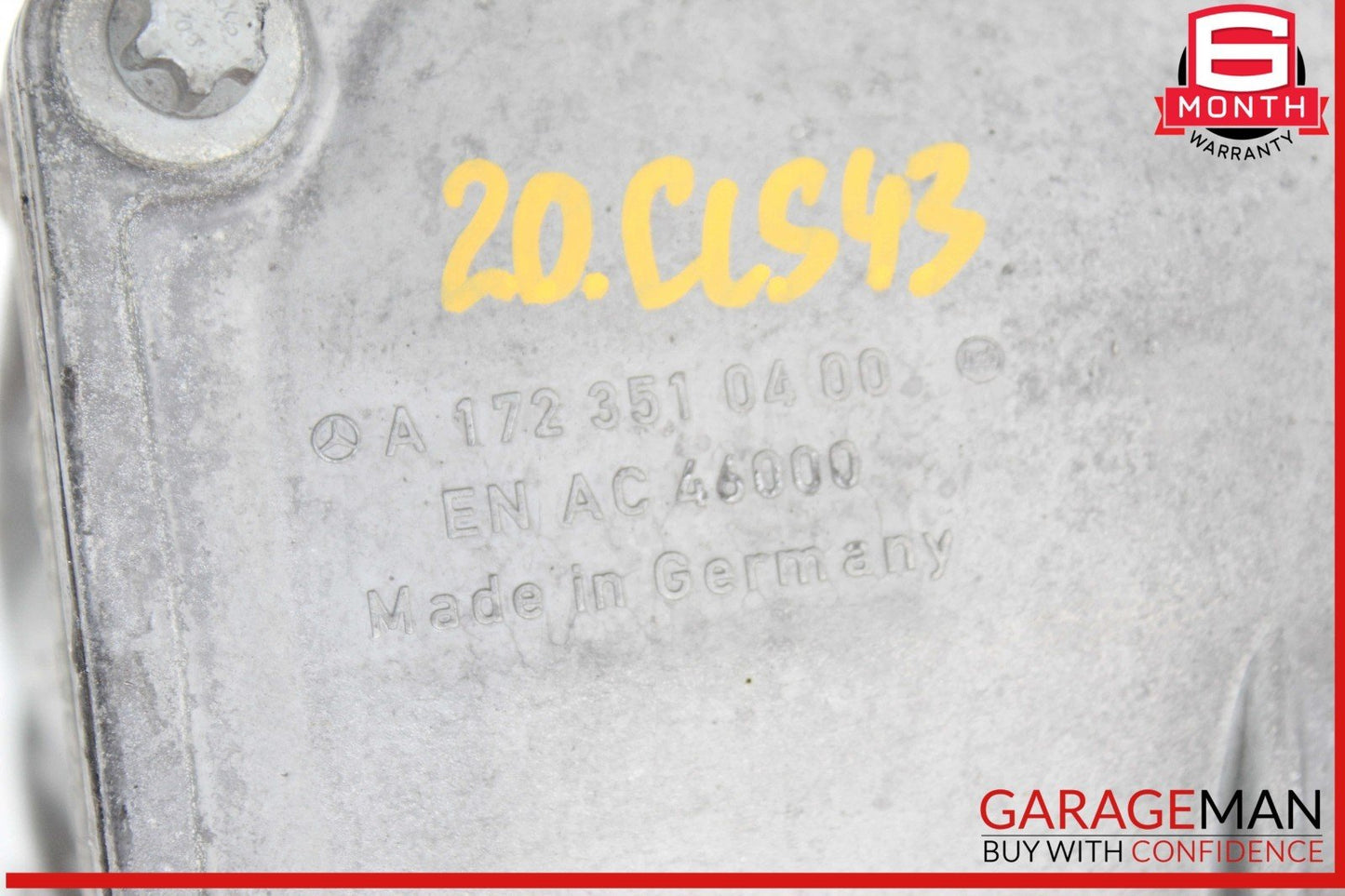 12-20 Mercedes R172 SLC43 AMG SLK350 Rear Axle Differential Diff Carrier OEM