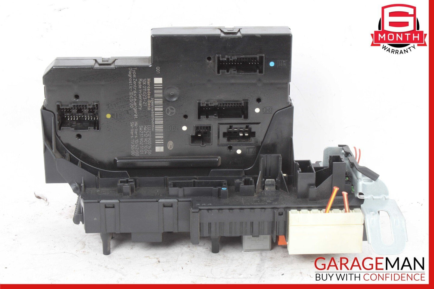 10-18 Mercedes W218 CLS500 E350 E63 Rear SAM Fuse Box Relay Control Module Assy
