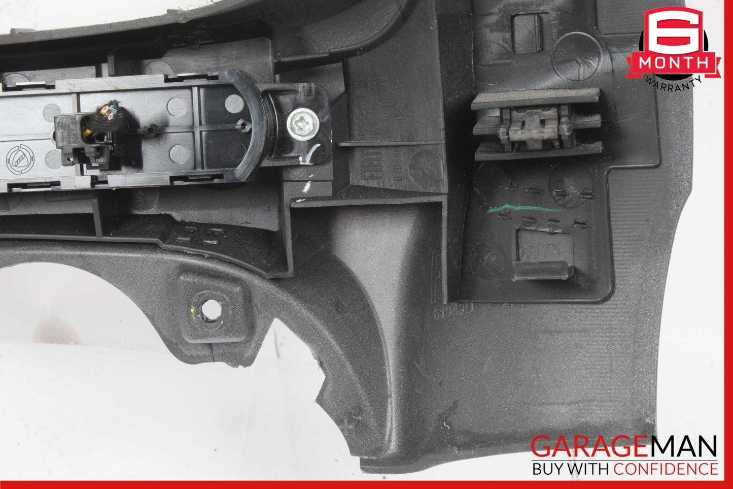 13-19 Fiat 500 Instrument Panel Trim Bezel Silver 1VH562SCAB OEM