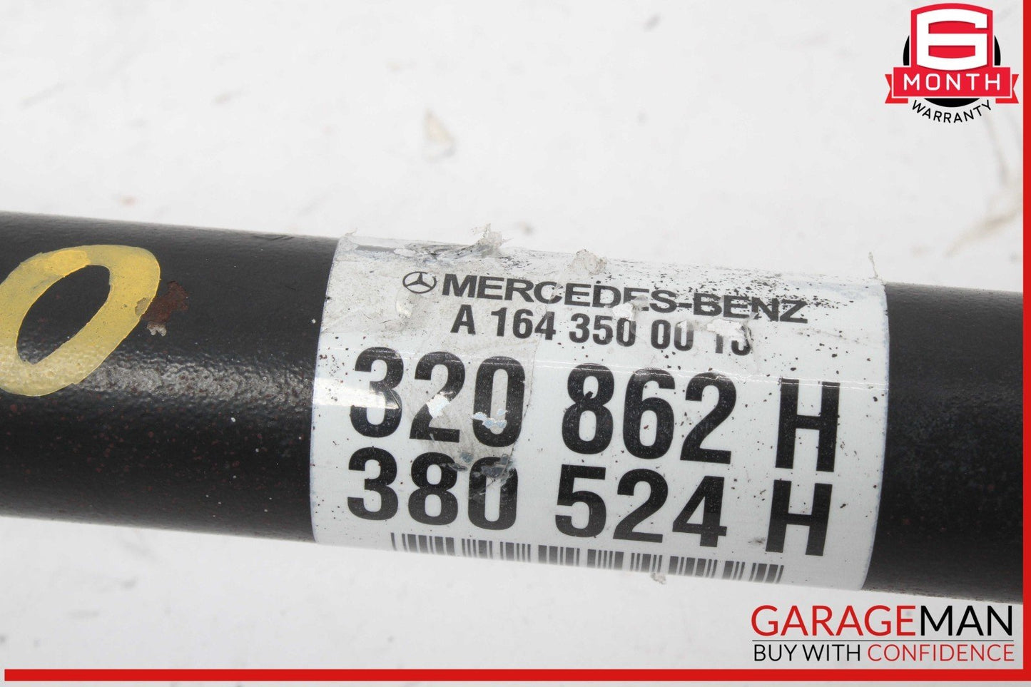 06-12 Mercedes W164 ML350 GL450 Rear Right Or Left Side Half Axle Shaft OEM