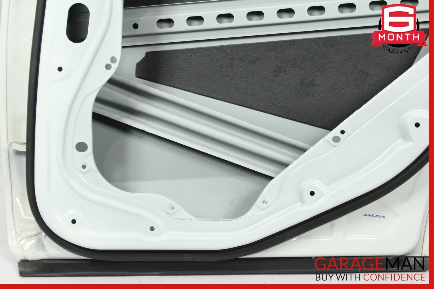 10-16 Mercedes W212 E500 Rear Right Passenger Side Exterior Door Shell White OEM