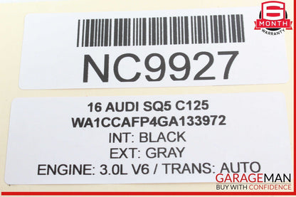 09-17 Audi SQ5 A4 Rear Right Passenger Side Upper Control Arm 8K0505324H OEM