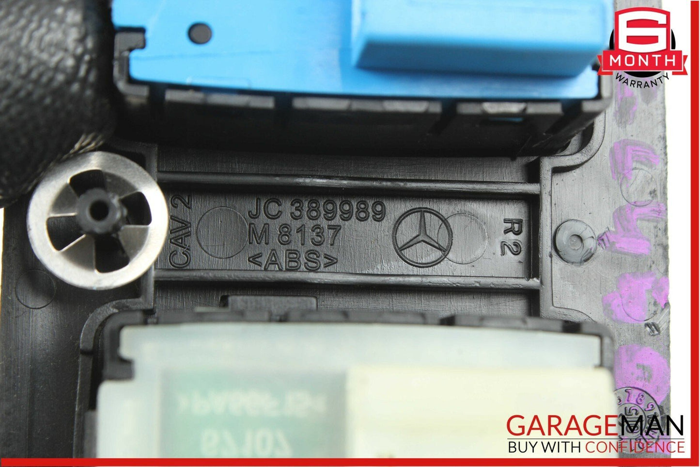 07-12 Mercedes X164 GL450 3rd Row Seat Folding Power Switch Control Button Black