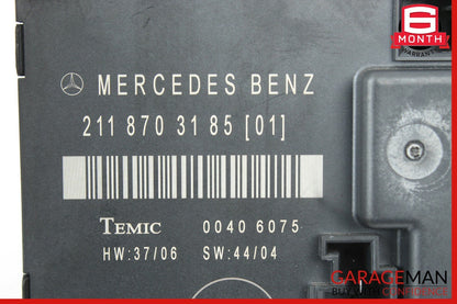 03-09 Mercedes W211 E320 E350 Rear Left Side Door Controller Module Unit OEM