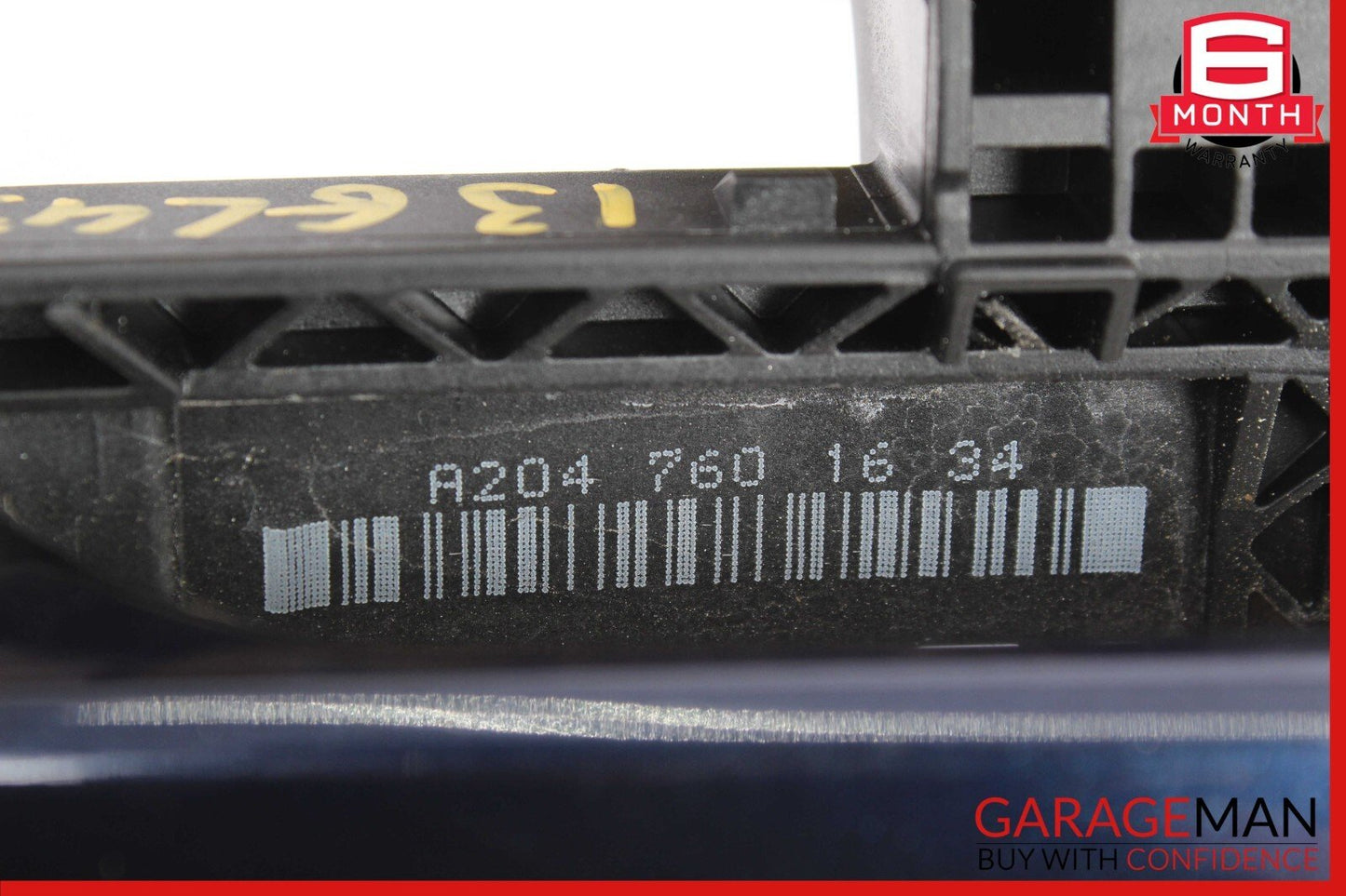08-16 Mercedes X166 GL450 C250 Front / Rear Right Side Exterior Door Handle Blue