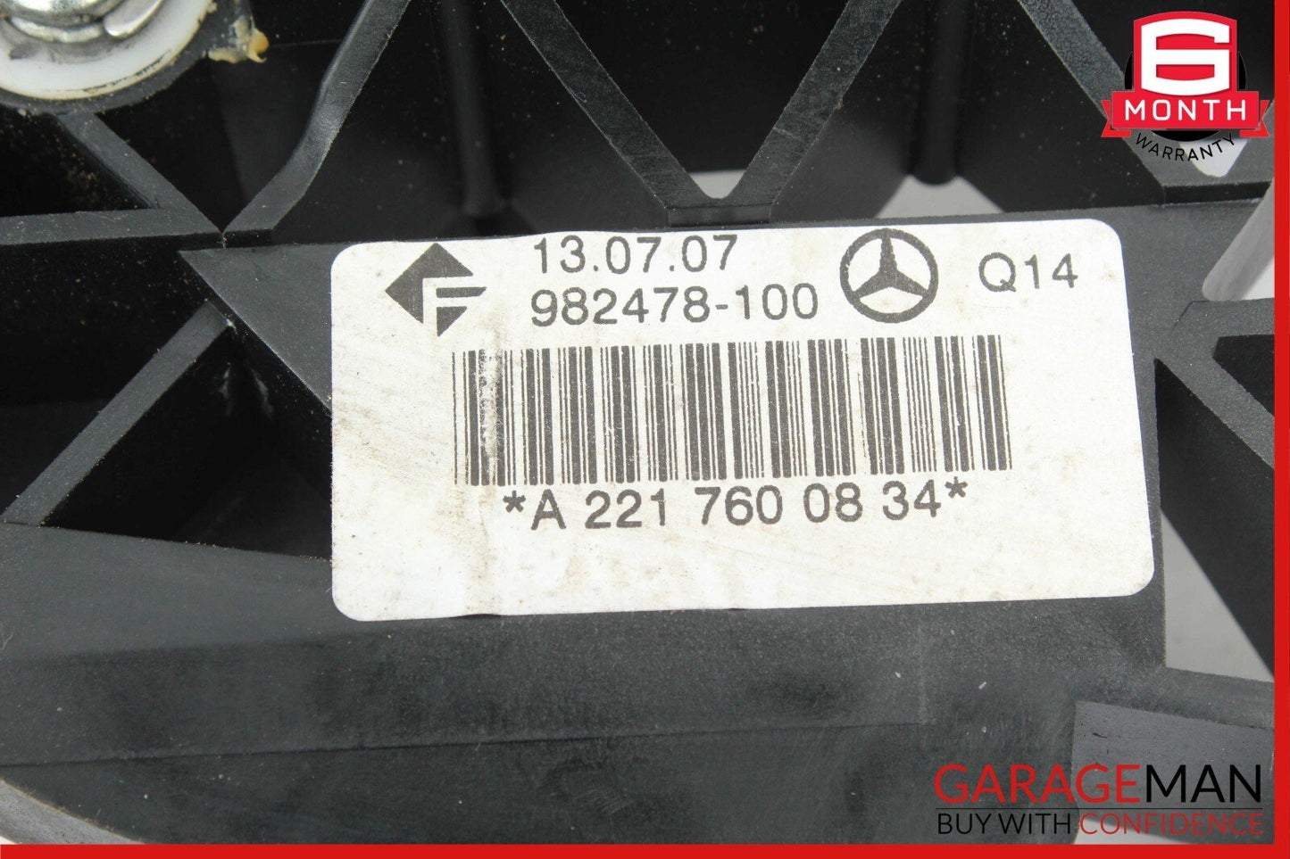 07-13 Mercedes W221 S550 S600 Rear Right Keyless Go Exterior Door Handle Grey