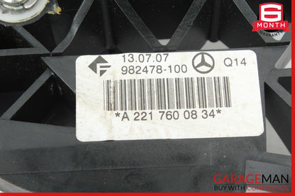 07-13 Mercedes W221 S550 S600 Rear Right Keyless Go Exterior Door Handle Grey