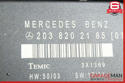 01-07 Mercedes W203 C230 Rear Left Side Door Computer Control Module Unit
