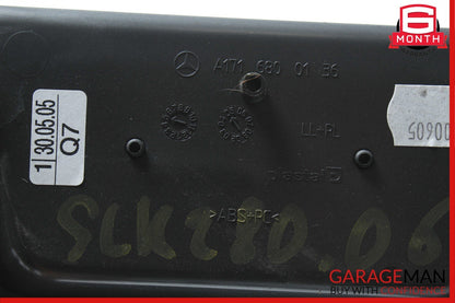05-08 Mercedes R171 SLK280 Center Console Convertible Top Mirror Switch Panel