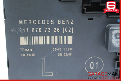 03-09 Mercedes W211 E350 E500 E63 AMG Front Left Side Door Controller Module