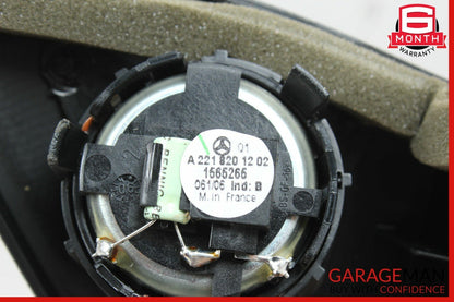07-13 Mercedes W221 S63 AMG Front Right Passenger Side Tweeter Speaker Black
