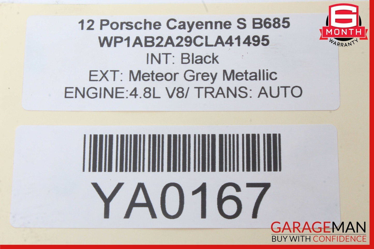 10-18 Porsche Cayenne S Audi Front Left Driver Side Door Lock Latch Actuator OEM