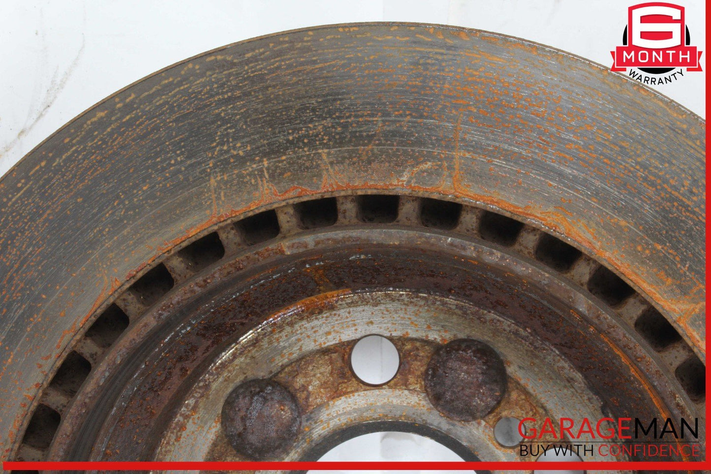 10-18 Mercedes W212 E350 Rear Brake Rotors Disc Left & Right Set OEM