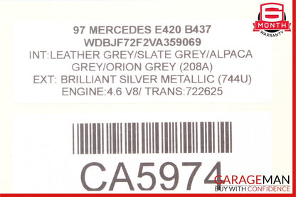 96-02 Mercedes W210 E420 E320 Front Left Driver Side Lower Control Arm OEM